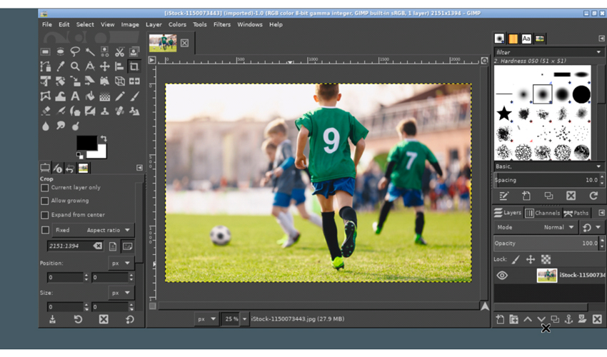 Running Gimp GIMP in a Pinch: Life after Desktop | Linux Journal